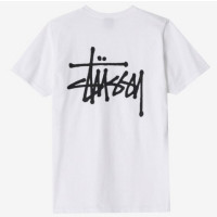 스투시 반팔티 베이직 로고 프린트 반팔티셔츠 STUSSY