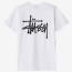 스투시 반팔티 베이직 로고 프린트 반팔티셔츠 STUSSY