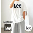 LEE 리 빅 트위치 로고 티셔츠 (화이트) + 쇼핑백