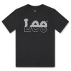 Lee 스플리트 탑 아웃라인 로고 티셔츠