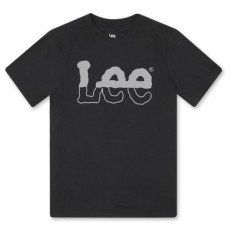 Lee 스플리트 탑 아웃라인 로고 티셔츠